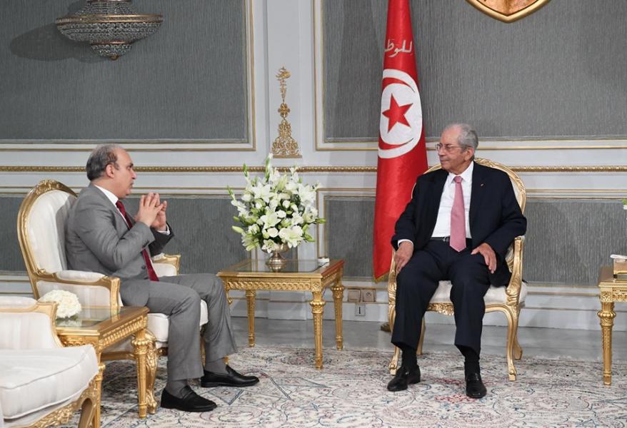 Mohamed Ennaceur appelle à assurer l’égalité des chances entre les deux candidats Karoui et Saied