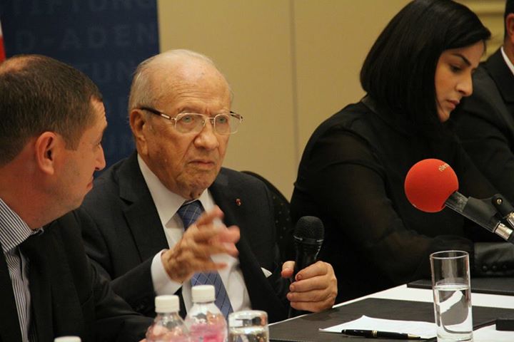 Essebsi se réunit avec les membres du CJD