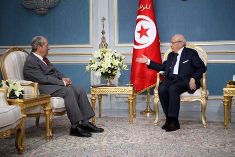 Le président de la République reçoit Mohamed Ennaceur