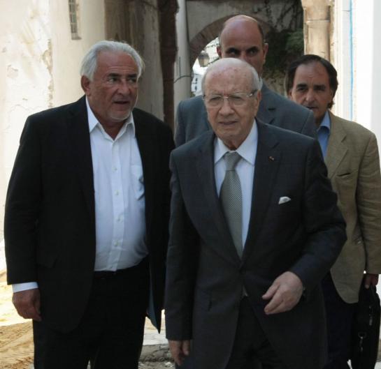 Dominique Strauss-Kahn au chevet de la Tunisie !