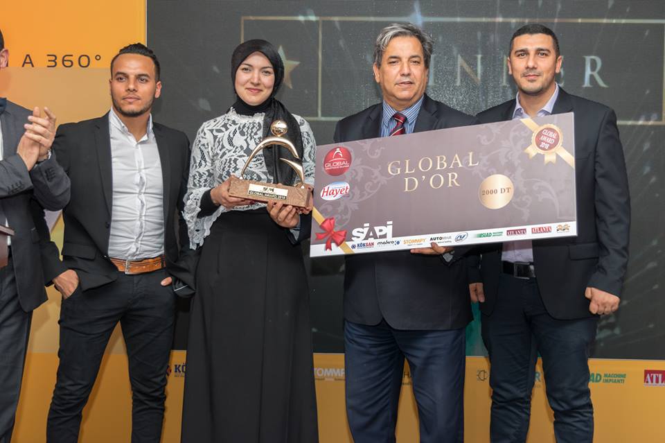 Fatma Boudagua remporte le « Global & Siapi Awards »