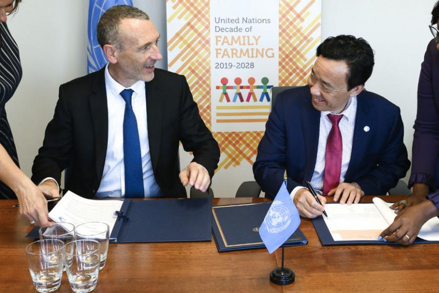 Danone et la FAO s’unissent pour promouvoir des systèmes alimentaires durables