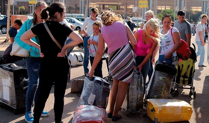 Arrivée d'un premier groupe de 224 touristes russes à l’aéroport d’Enfidha