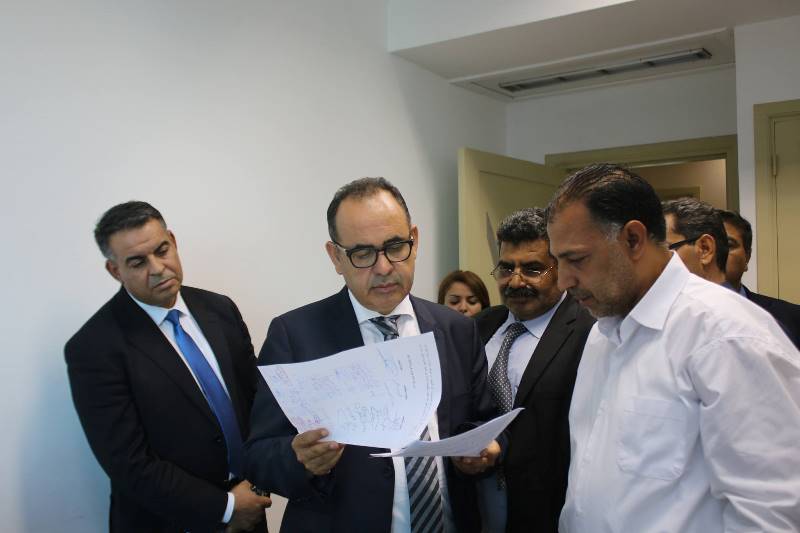 Visite inopinée de Kourchid à la direction régionale de la propriété foncière de Tunis