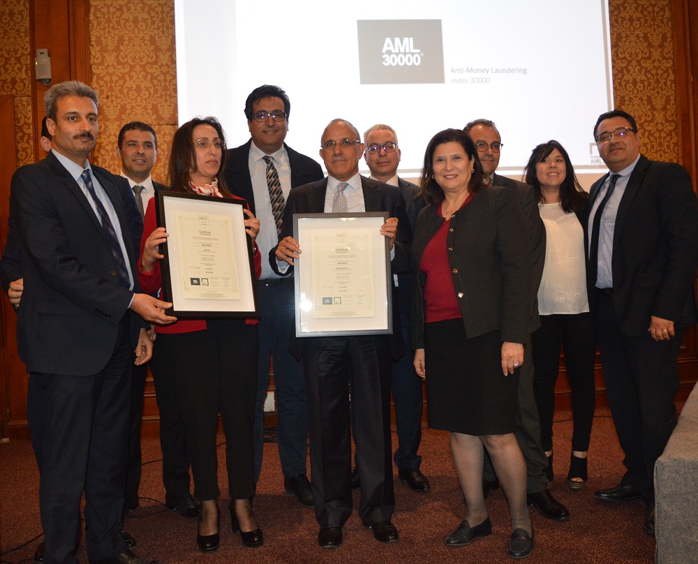 Lutte contre le blanchiment d’argent et le financement du terrorisme: 3 institutions financières tunisiennes certifiées