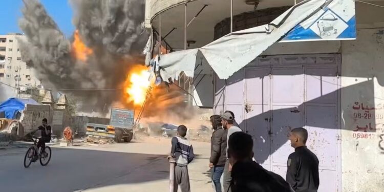 Gaza: 53 Palestiniens tués en 24 heures sous les frappes sionistes