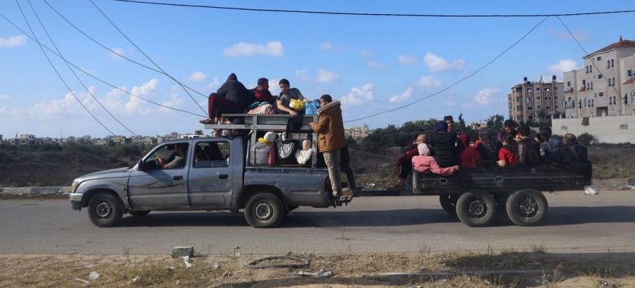 Gaza l'ONU appelle à intensifier l'aide face à un nouvel exode massif vers Rafah