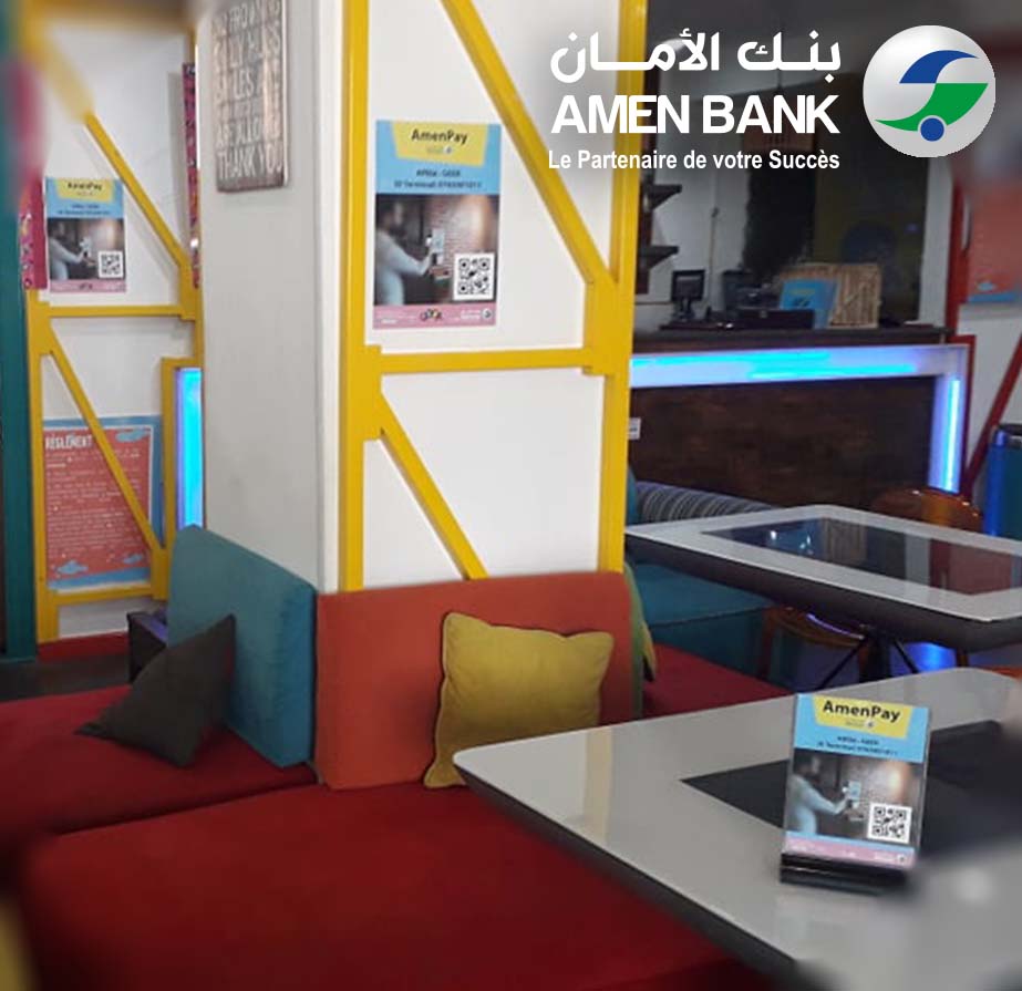 AMEN BANK généralise son application « AmenPay » au grand public et à tous les commerçants