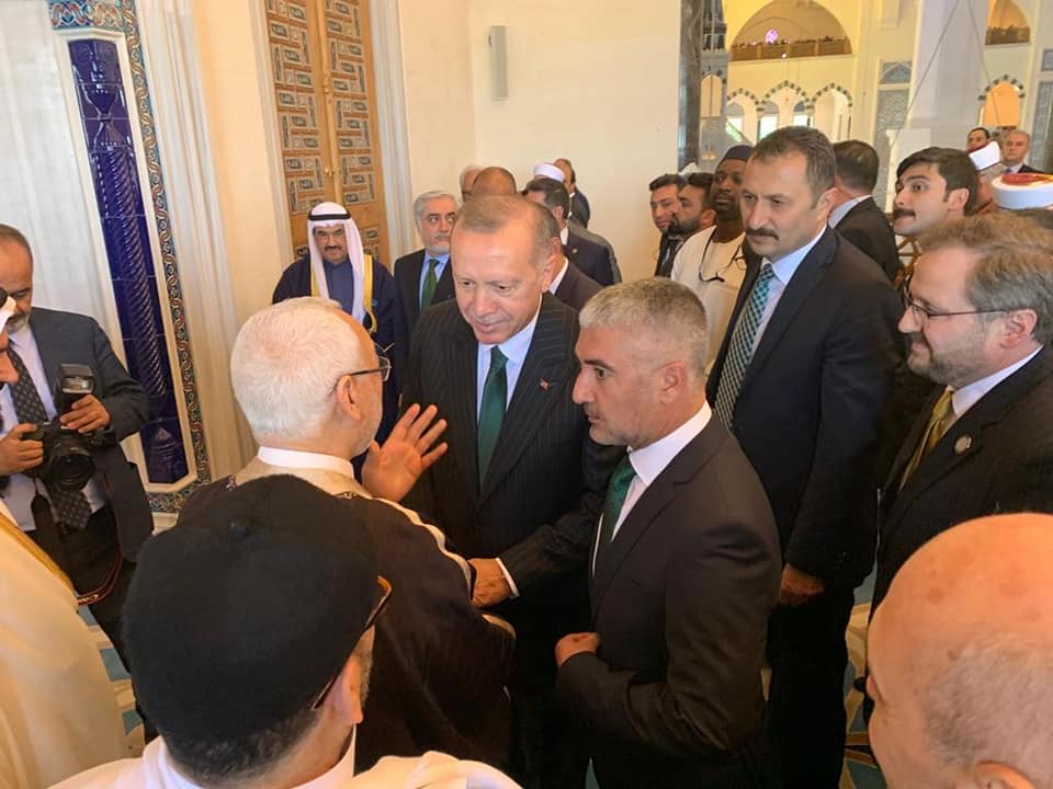 Rached Ghannouchi rencontre Erdogan à Istanbul