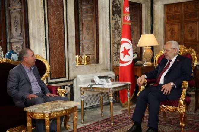 Entretien Ghannouchi-Tabboubi : Appel à la solidarité et à l’union nationale