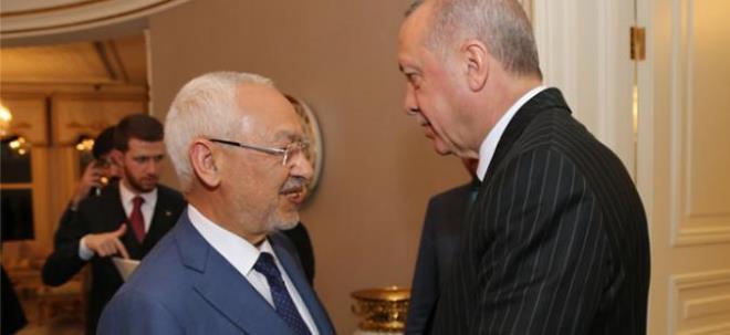Rached Ghannouchi reçu à Istanbul par le président Recep Tayyip Erdogan