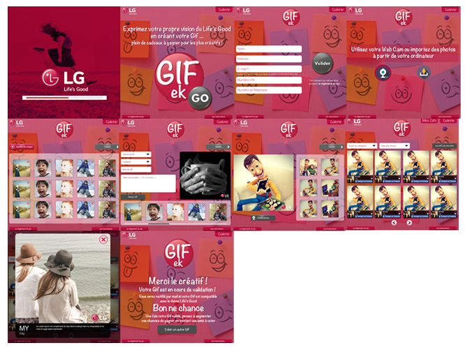 LG Tunisie lance Gifek, une application pour la création de Gifs
