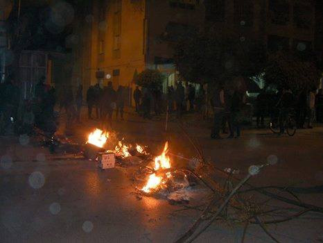 Troubles à El Hamma : 16 policiers blessés
