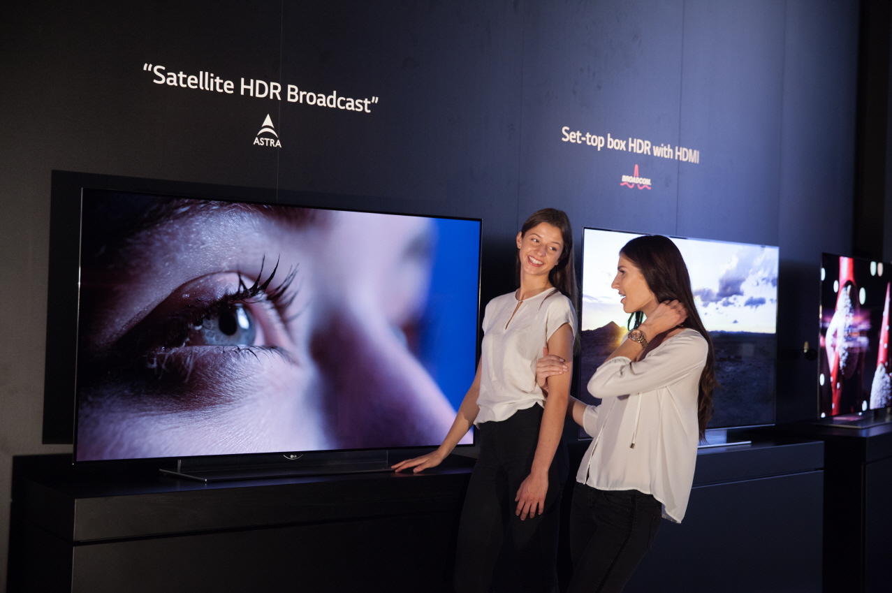 LG partenaire des diffuseurs et fournisseurs de contenu HDR