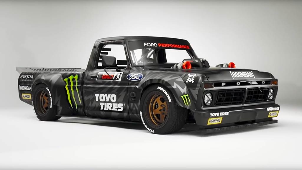 La plus grande pièce métallique imprimée en 3D pour le pick-up bodybuildé de Ken Block.