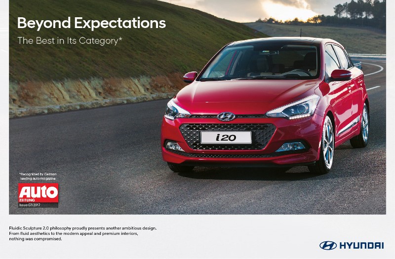 Hyundai i20, élue meilleure voiture de sa catégorie