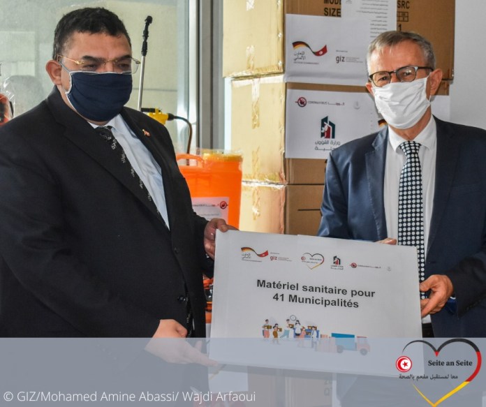 Tunisie: Don allemand en matériels de protection contre le Covid-19