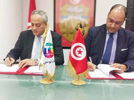 Convention de partenariat entre le ministre de l'Enseignement supérieur et Tunisie Télécom