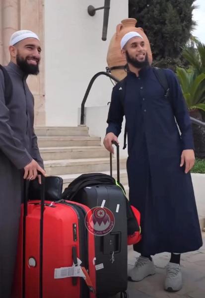 Cette photo de Aïssa Laïdouni et Naim Sliti qui fait le "buzz"