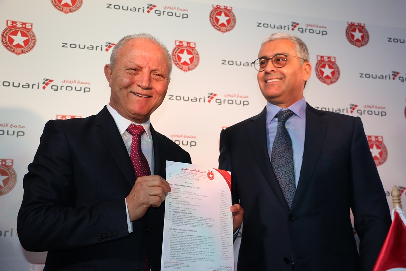 Le Groupe Zouari, nouveau sponsor officiel de l’ESS