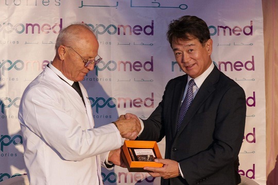 Inauguration de la nouvelle unité de fabrication de tests de diagnostic rapides Nippomed