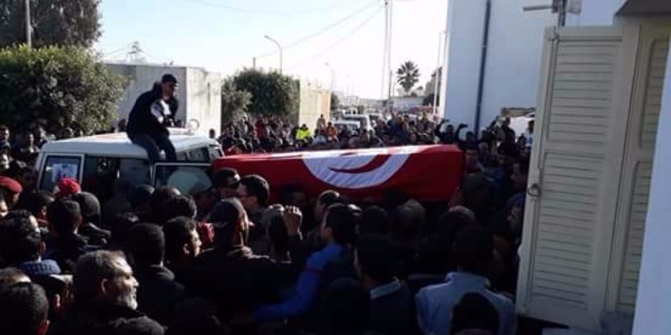 Inhumation du martyr Mohamed Ben Belgacem