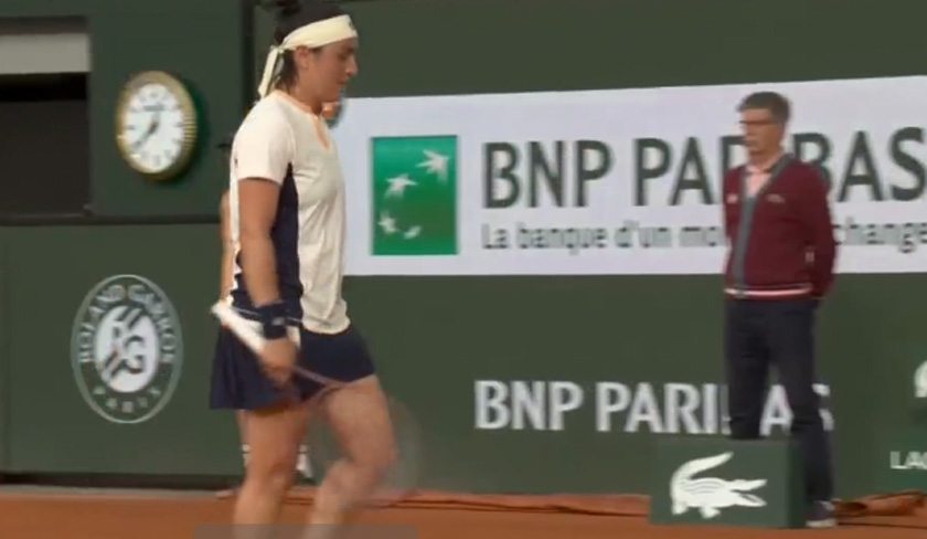 Ons Jabeur qualifiée au deuxième tour de Roland-Garros