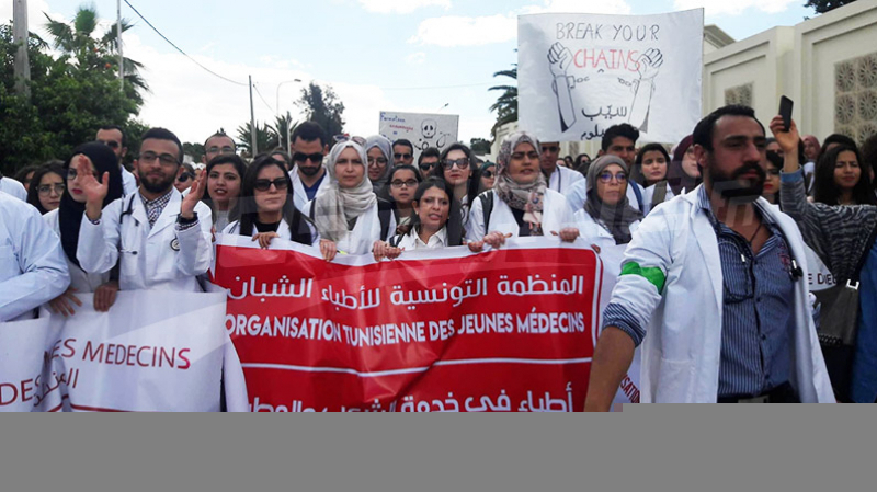 Les jeunes médecins en grève générale le 16 avril