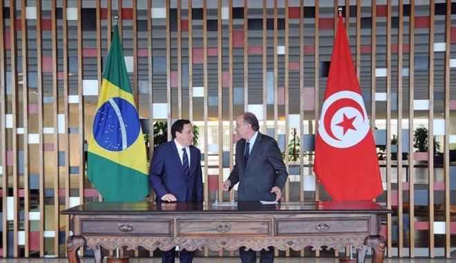 Signature d’une série d’accords entre la Tunisie et le Brésil
