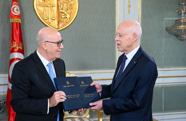 Kaïs Saïed évoque avec Marouane Abassi le rôle de la CTAF dans l'identification des ressources de financement illicites