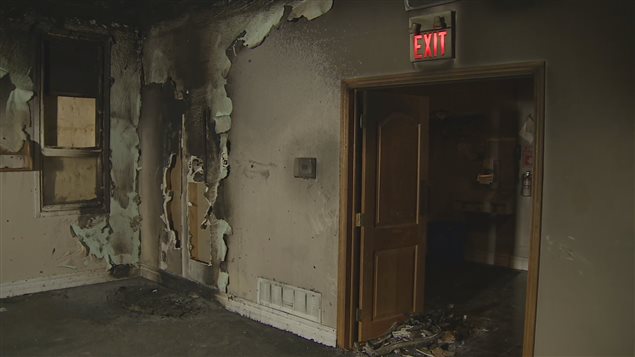 Incendie criminel dans une mosquée de Peterborough au Canada
