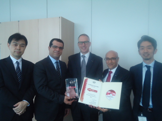 La Tunisie, Gagnant du Trophée Nissan Global Award de 2014