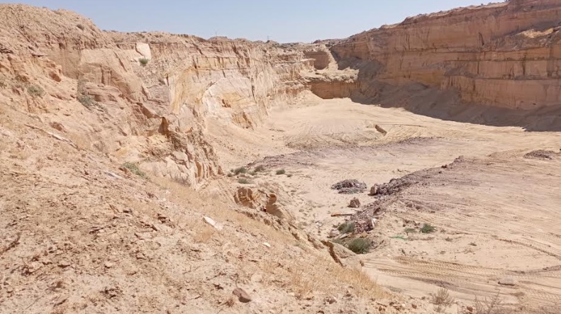 Récupération d'une carrière de sable de 3 hectares à Kasserine
