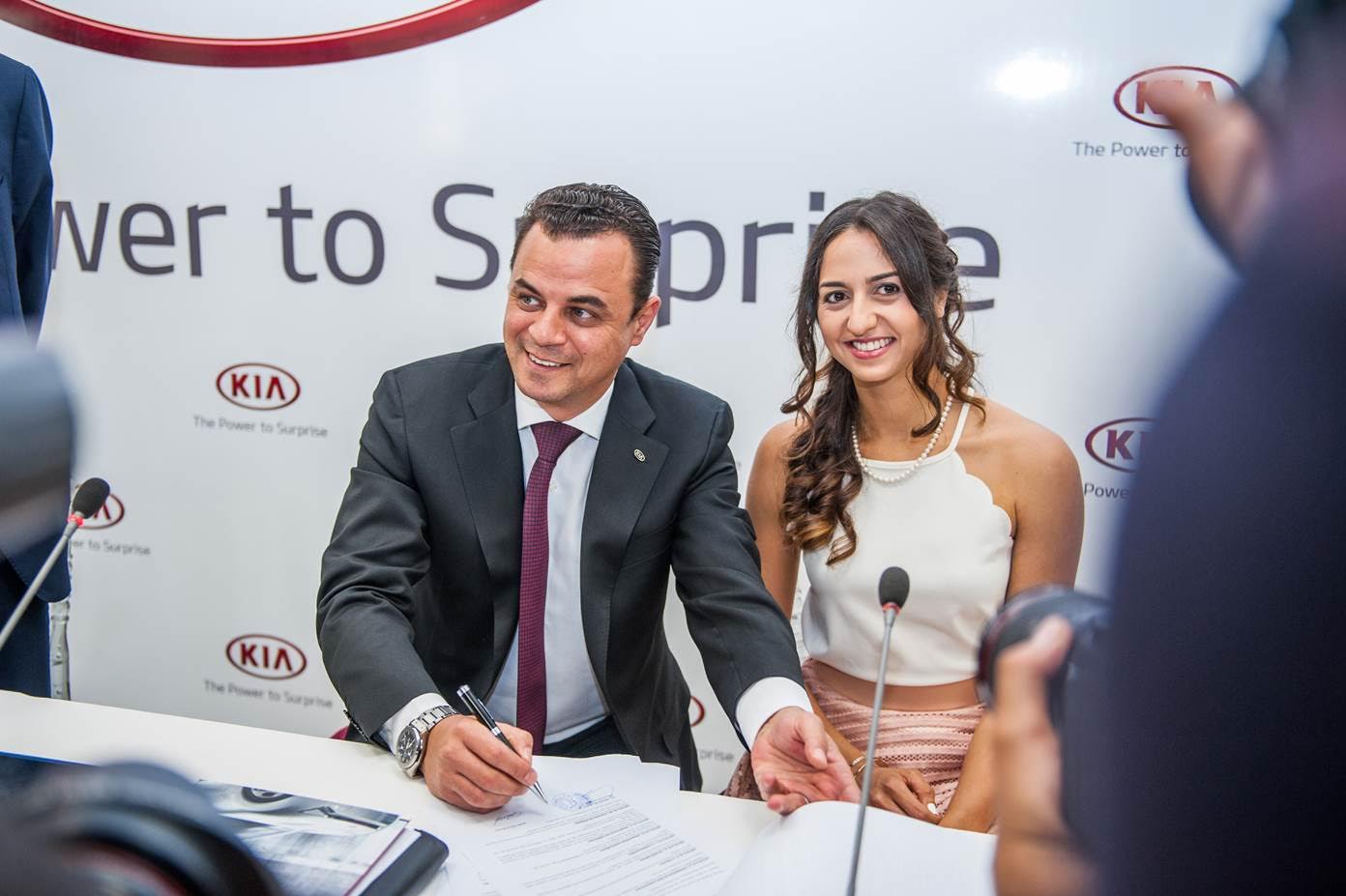 KIA MOTORS, parraine l’escrimeuse tunisienne Sarra Besbes