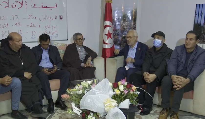 Ghannouchi prêt à une grève de la faim en soutien au collectif "Citoyens contre le coup d’Etat"