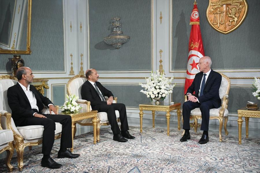Le président de la République rencontre deux dirigeants du Courant démocrate