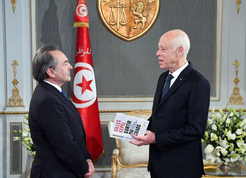 Le politologue français Gilles Kepel chez Kaïs Saïed