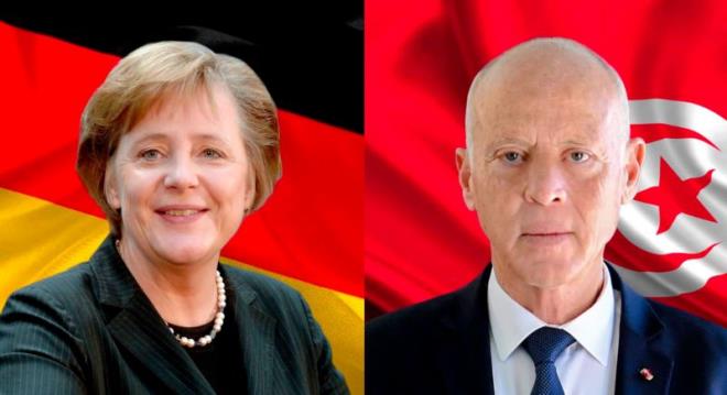 Angela Merkel dit comprendre la position de la Tunisie de ne pas participer à la Conférence de Berlin