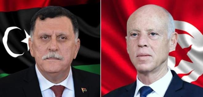 La situation en Libye au centre d’un entretien Saïed-al-Sarraj
