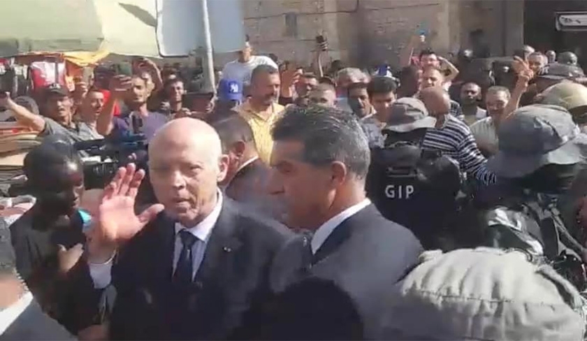 Kaïs Saïed effectue une visite inopinée à la ville de Sfax
