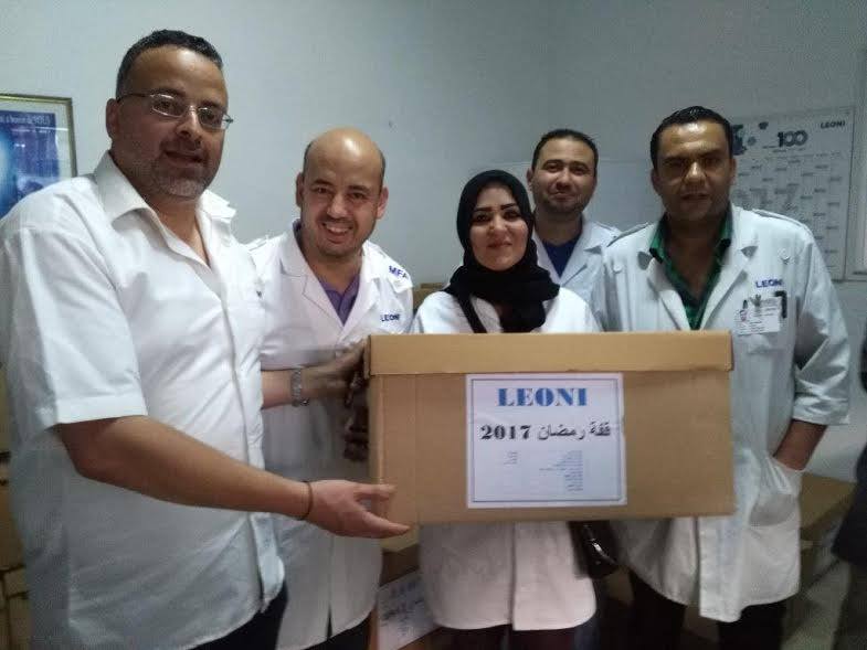 Action sociale à LEONI à l’occasion du mois de Ramadan