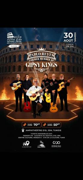 Les Gipsy Kings à El Jem