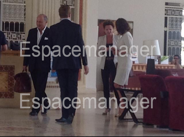 Laurent Fabius en vacances au Royal Thalassa Monastir