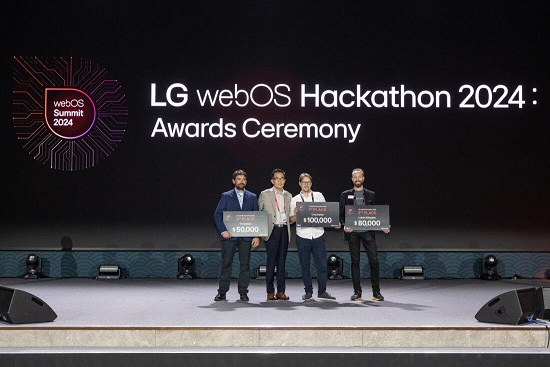 LG annonce les gagnants du hackathon webOS 2024