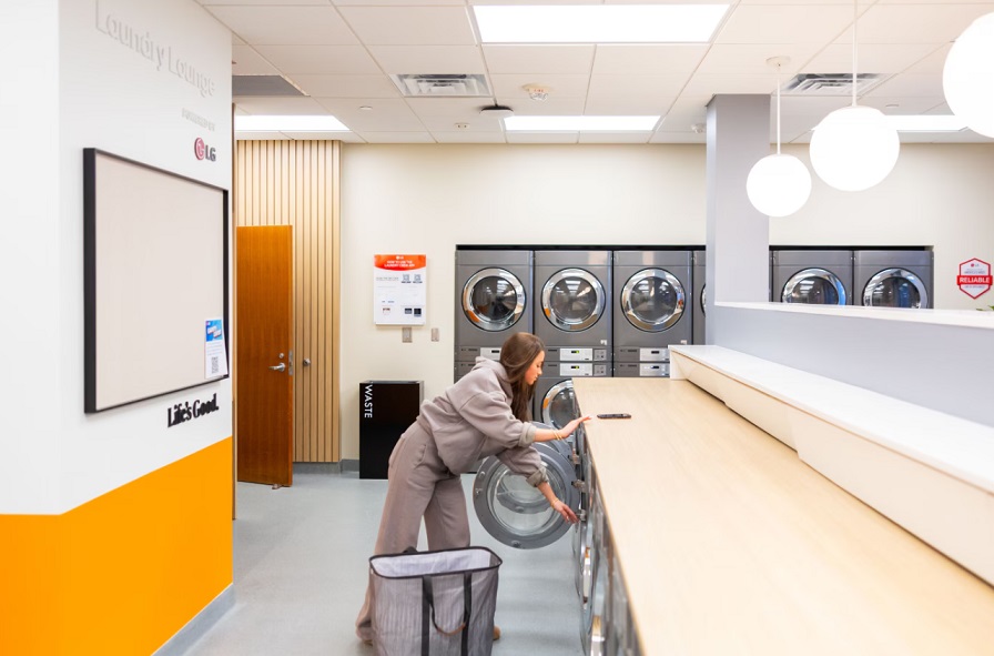 Lancement du « Laundry Lounge » de LG Electronics