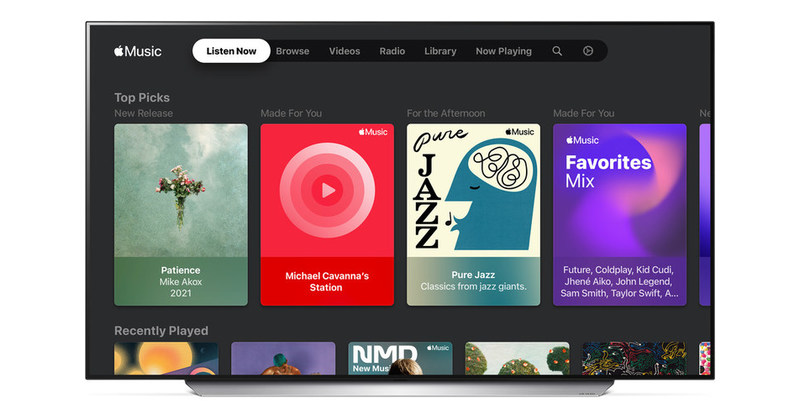 LG Smart TV brings Apple music to even more entertainment options