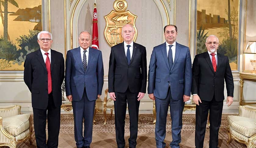 Le président Kaïs Saïed remercie la Ligue arabe pour son soutien à la Tunisie
