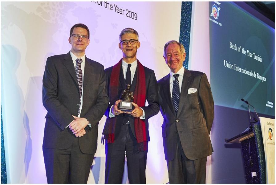 L’UIB, primée Meilleure Banque en Tunisie par le magazine The Banker