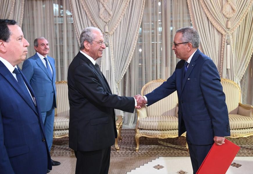 Le président Ennaceur remet ses lettres de créance au représentant de Tunisie auprès de l’ONU