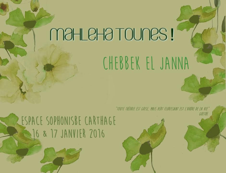 Rendez vous au Paradis Vert de MAHLEHA TOUNES !